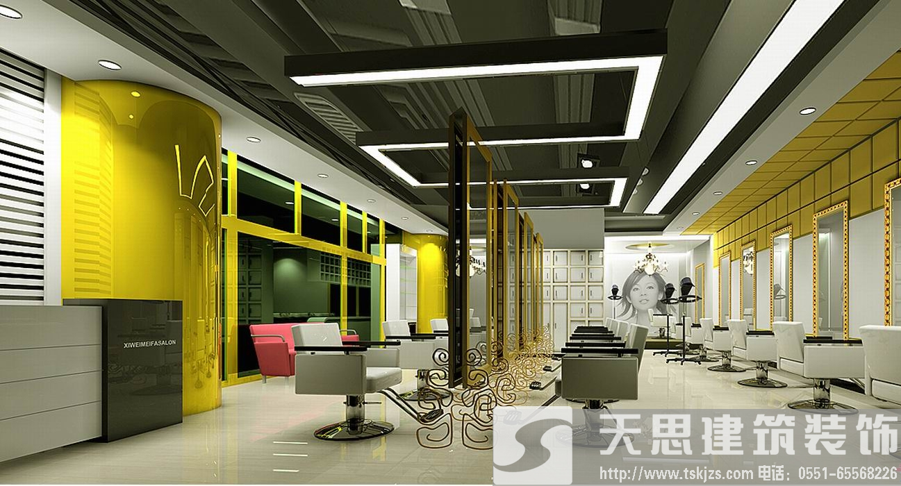 年底理發(fā)店裝潢設(shè)計(jì)愛(ài)美從頭開始
